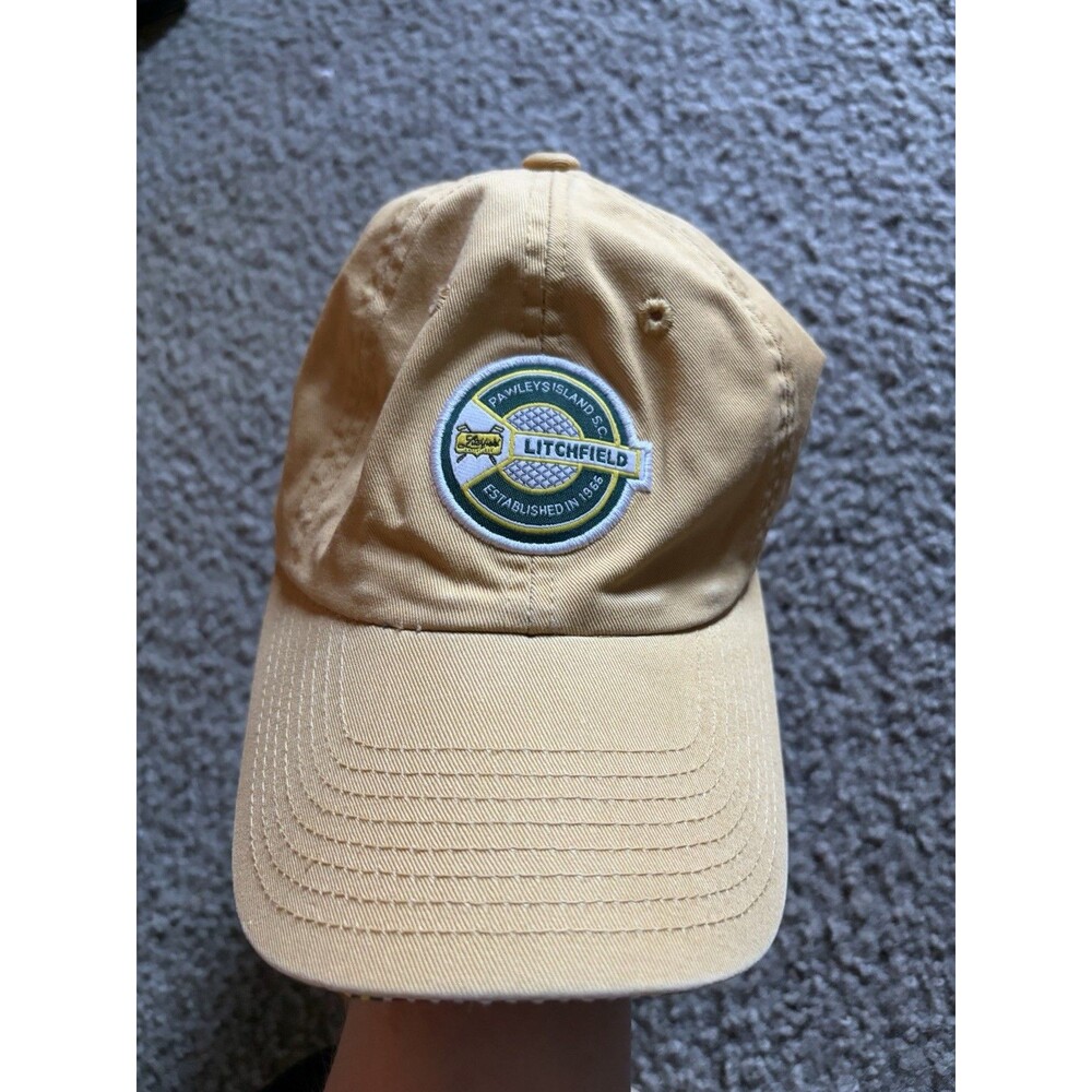 2005 Masters Golf Tournament Augusta National Hat Adjustable Khaki USA